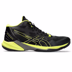 ASICS 1051A065.004_8.5, Pallavolo, Maschio, Nero, Giallo, Adulto, 1 pz