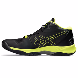 ASICS 1051A065.004_9.5 calzatura per sport di squadra Pallavolo Maschio Nero, Giallo - Vista aggiuntiva 4