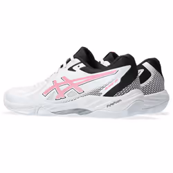 ASICS 1072A094.100_7.5 calzatura per sport di squadra Pallavolo Femmina Rosa, Bianco