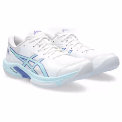 ASICS 1072A095.100_5.5 calzatura per sport di squadra Pallavolo Femmina Colore acqua, Bianco