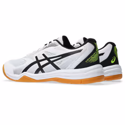 ASICS 1071A086.103_9.5 calzatura per sport di squadra Pallavolo Maschio Bianco, Giallo