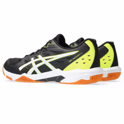 ASICS 1071A091.001_5.5 calzatura per sport di squadra Pallavolo Maschio Nero, Bianco