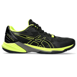 ASICS 1051A064.004_9.5 calzatura per sport di squadra Pallavolo Maschio Nero, Giallo