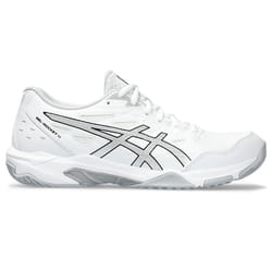 ASICS 1072A093.101_9.5 calzatura per sport di squadra Pallavolo Femmina Argento, Bianco