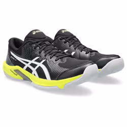 ASICS 1071A092.001_14 calzatura per sport di squadra Pallavolo Maschio Nero, Bianco