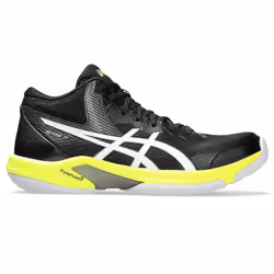 ASICS 1071A095.001_8.5, Pallavolo, Maschio, Nero, Bianco, Adulto, 1 pz