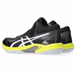 ASICS 1071A095.001_8.5 calzatura per sport di squadra Pallavolo Maschio Nero, Bianco