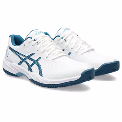 ASICS 1041A337.102_10.5 calzatura per sport di squadra Maschio Colore foglia di tè, Bianco