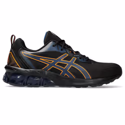 ASICS 1201A764.007_8.5, Maschio, Adulto, Sneaker alla moda, Nero, Arancione, Black, Shocking Orange, Mesh