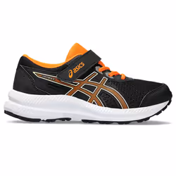 ASICS 1014A258.007_1.5, Bambino, Nero, Arancione, Gomma, 1 pz