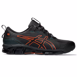 ASICS 1201A881.021_9, Maschio, Adulto, Sneaker alla moda, Nero, Ciliegia (frutto), Graphite Grey, Cherry Tomato, Mesh