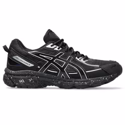 ASICS 1204A122.003_3, Bambino, Sneaker alla moda, Nero, Argento, Black, Pure Silver