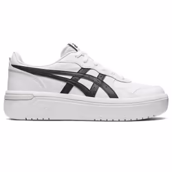 ASICS 1203A289.103_10.5, Maschio, Adulto, Sneaker alla moda, Nero, Bianco, White, Black, Leather
