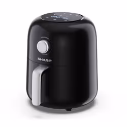 Sharp AF-GS404AE-B, Friggitrice ad aria calda, 4 L, 80 °C, 200 °C, Singolo, Nero