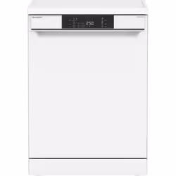 Sharp QW-NA1FF45DW, Libera installazione, Dimensione massima (60 cm), Bianco, Pulsanti, Cassetto, 16 coperti
