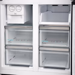 Sharp SJ-NFA15IMXBE frigorifero side-by-side Libera installazione 488 L E Nero - Vista aggiuntiva 4