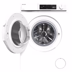 Sharp ES-NFA6121WC lavatrice Caricamento frontale 6 kg 1200 Giri/min Bianco