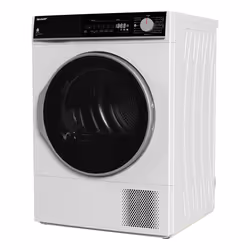 Sharp KD-NHB9S7GWD asciugatrice Libera installazione Caricamento frontale 9 kg Bianco - Vista aggiuntiva 3