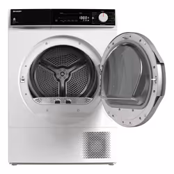 Sharp KD-NHB9S7GWD asciugatrice Libera installazione Caricamento frontale 9 kg Bianco - Vista aggiuntiva 4