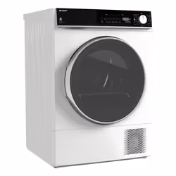 Sharp KD-NHB0S7GWD asciugatrice Libera installazione Caricamento frontale 10 kg Bianco - Vista aggiuntiva 2