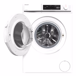 Sharp ES-NFA814BWNNA lavatrice Caricamento frontale 8 kg 1400 Giri/min Bianco - Vista aggiuntiva 5