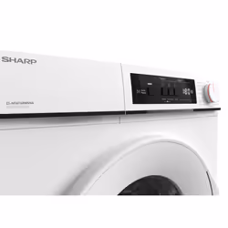 Sharp ES-NFA814BWNNA lavatrice Caricamento frontale 8 kg 1400 Giri/min Bianco - Vista aggiuntiva 8