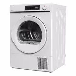 Sharp KD-NHA8S6GWE asciugatrice Libera installazione Caricamento frontale 8 kg Bianco - Vista aggiuntiva 5
