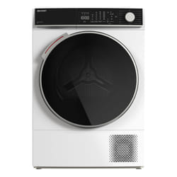 Sharp KD-NHL8S9GWC asciugatrice Libera installazione Caricamento frontale 8 kg Bianco