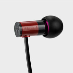FINAL E1000 Cuffie Cablato In-ear MUSICA Rosso