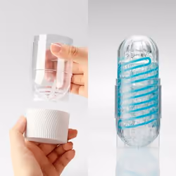 Tenga Spinner - 04 Pixel Stimolatore per uomo Blu, Trasparente - Vista aggiuntiva 4