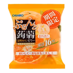 ORIHIRO 4571157254821, Gelatina Konjac, Mandarino, 20 g, Giappone, 80 kcal, 19,5 g
