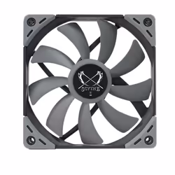 Scythe Kaze Flex 120 Silm, Refrigeratore, 12 cm, 300 Giri/min, 1800 Giri/min, Grigio