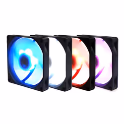 Scythe Kaze Flex 92 Slim RGB PWM, Ventilatore, 9,2 cm, 300 Giri/min, 2500 Giri/min, Nero, Bianco