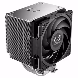 Scythe Mugen 6 Processore Ventilatore 12 cm Nero, Argento - Vista aggiuntiva 4