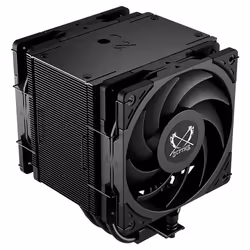 Scythe Mugen 6 Dual Fan Black Edition Processore Ventilatore 12 cm Nero 1 pz - Vista aggiuntiva 4