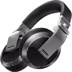 Pioneer HDJ-X7, Cablato, 5 - 30000 Hz, Studio, Cuffie, Argento