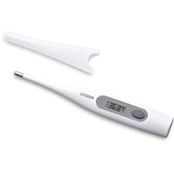 Citizen - CTA303 - Termometro digitale resistente all'acqua, custodia antibatterica con allarme febbre, letture accurate e veloci per adulti e