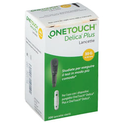Onetouch Delica Plus Lancette Pungidito per Prelievo Ematico Confezione da 200 Pezzi