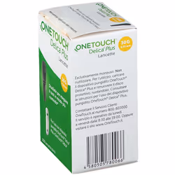 Onetouch Delica Plus Lancette Pungidito per Prelievo Ematico Confezione da 200 Pezzi