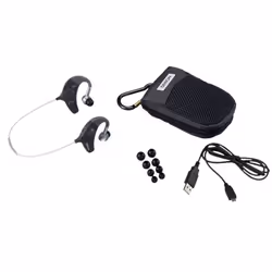 Denon AH-W150 Cuffie Wireless A clip Sport Bluetooth Nero