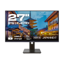 JAPANNEXT JN-IPS27FHDR-C65W-HSP Monitor 27 pollici Full HD IPS 100 Hz Nero