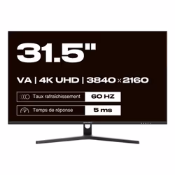 JAPANNEXT JN-V315UHDR Monitor PC 80 cm (31.5") 3840 x 2160 Pixel 4K Ultra HD LCD Nero - Vista aggiuntiva 2