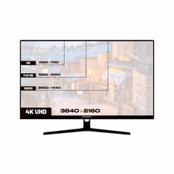 JAPANNEXT JN-V315UHDR Monitor PC 80 cm (31.5") 3840 x 2160 Pixel 4K Ultra HD LCD Nero - Vista aggiuntiva 4