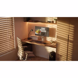 JAPANNEXT JN-IPS275K-HSPC9 Monitor PC 68,6 cm (27") 5120 x 2880 Pixel 5K Ultra HD LED Nero, Argento - Vista aggiuntiva 4