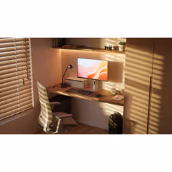 JAPANNEXT JN-IPS275K-HSPC9 Monitor PC 68,6 cm (27") 5120 x 2880 Pixel 5K Ultra HD LED Nero, Argento - Vista aggiuntiva 6