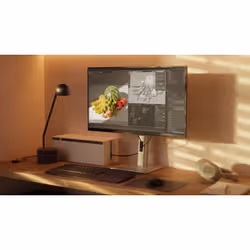 JAPANNEXT JN-IPS275K-HSPC9 Monitor PC 68,6 cm (27") 5120 x 2880 Pixel 5K Ultra HD LED Nero, Argento - Vista aggiuntiva 7