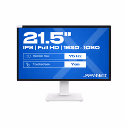 JAPANNEXT JN-IPS2152FHDR-T Monitor PC 54,6 cm (21.5") 1920 x 1080 Pixel Full HD LED Touch screen Bianco - Vista aggiuntiva 3