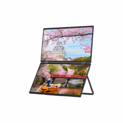 JAPANNEXT JN-DMD-IPS156F Monitor PC 39,6 cm (15.6") 1920 x 1080 Pixel Full HD LCD Nero - Vista aggiuntiva 2