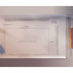 JAPANNEXT JN-DMD-IPS156F Monitor PC 39,6 cm (15.6") 1920 x 1080 Pixel Full HD LCD Nero - Vista aggiuntiva 8