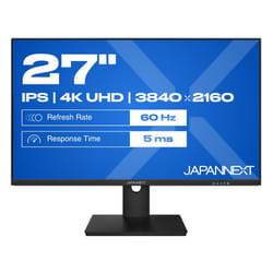 JAPANNEXT JN-IPS270UHD60F Monitor 27 pollici 4K UHD IPS Nero